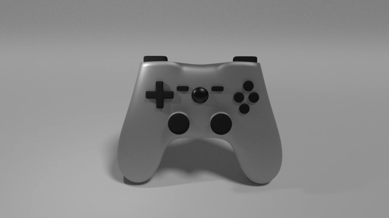 gamepad 3D Model .c4d .max .obj .3ds .fbx .stl .blend 