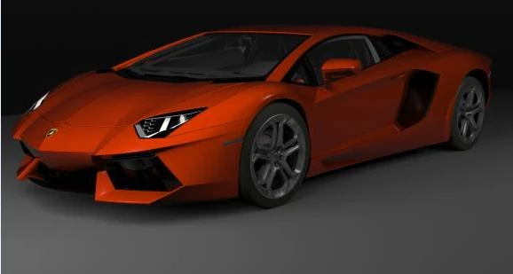 lamborghini aventador 3d 3D Model .c4d .max .obj .3ds .fbx .stl .blend