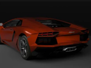 lamborghini aventador 3d 3D Model