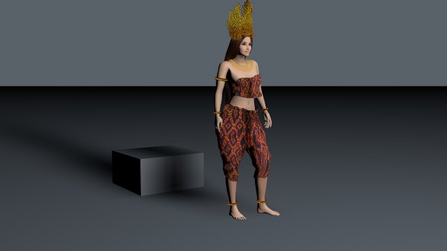 girls Modelo 3D .c4d .max .obj .3ds .fbx .stl .blend 