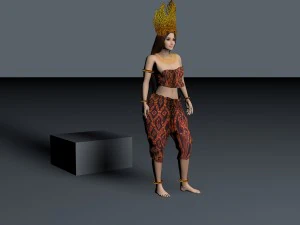 meisjes 3D Model