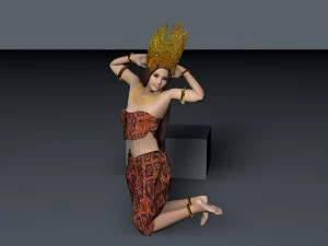 girls 3D Model