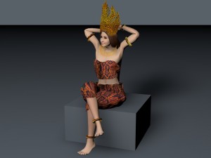 girls Modelo 3D