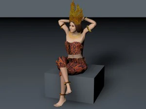 girls 3D Model