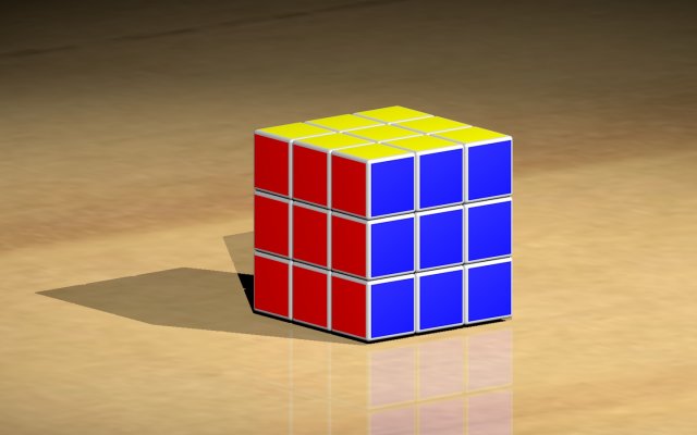 rubiks cube Modello 3D .c4d .max .obj .3ds .fbx .stl .blend 