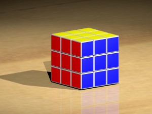 rubiks cube Modelo 3D