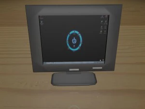 monitor 3D Model