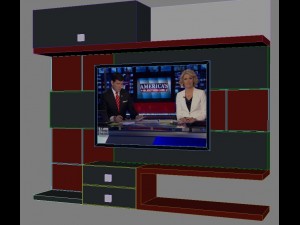 tv unit 3D Модель