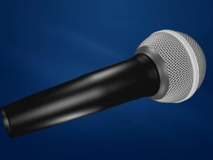 microphone 3D Model