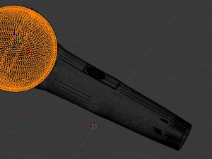 microphone 3D 모델