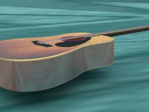 guitar 3D Model