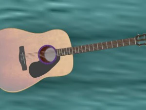guitar 3D Model