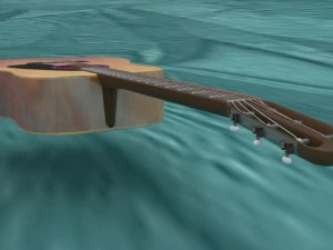 guitar 3D Model