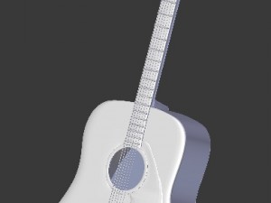 guitar Modelo 3D