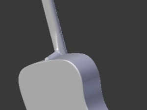guitar Modelo 3D