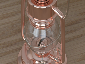 kerosene lamp 3D Модель