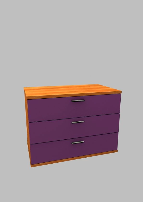 drawer 3D Model .c4d .max .obj .3ds .fbx .stl .blend 