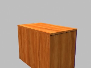 drawer 3D 모델