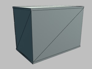 drawer 3D 모델