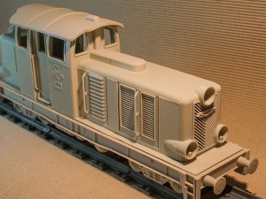diesel-01 locomotive model that fits lego tracks 3D 프린트 모델