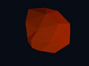 low poly solar system 3D Model
