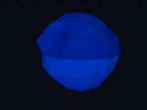 low poly solar system 3D Model