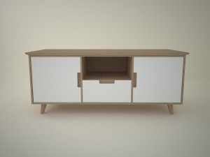 low cabinet Modelo 3D