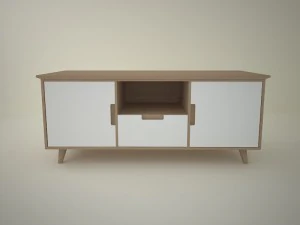 arm&aacute;rio baixo Modelo 3D