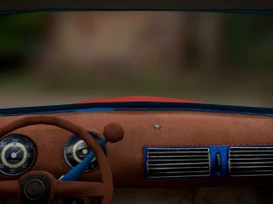 old rusty pickup truck 3D Model