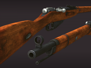 mosin-nagant 3D मॉडल