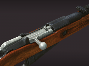 mosin-nagant Modelo 3D