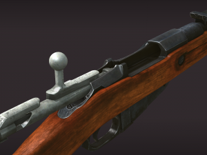 mosin-nagant Modelo 3D