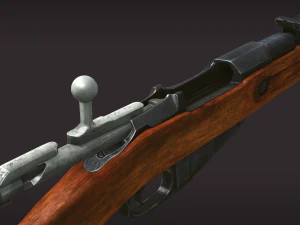 mosin-nagant 3D Model