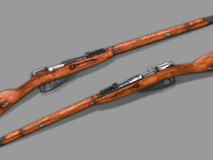 mosin-nagant 3D Model
