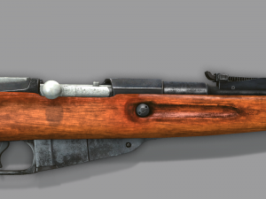 mosin-nagant Modelo 3D