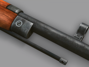 mosin-nagant Modelo 3D