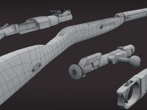 mosin-nagant 3D Model