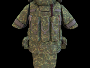 6b43 body armor 3D Model