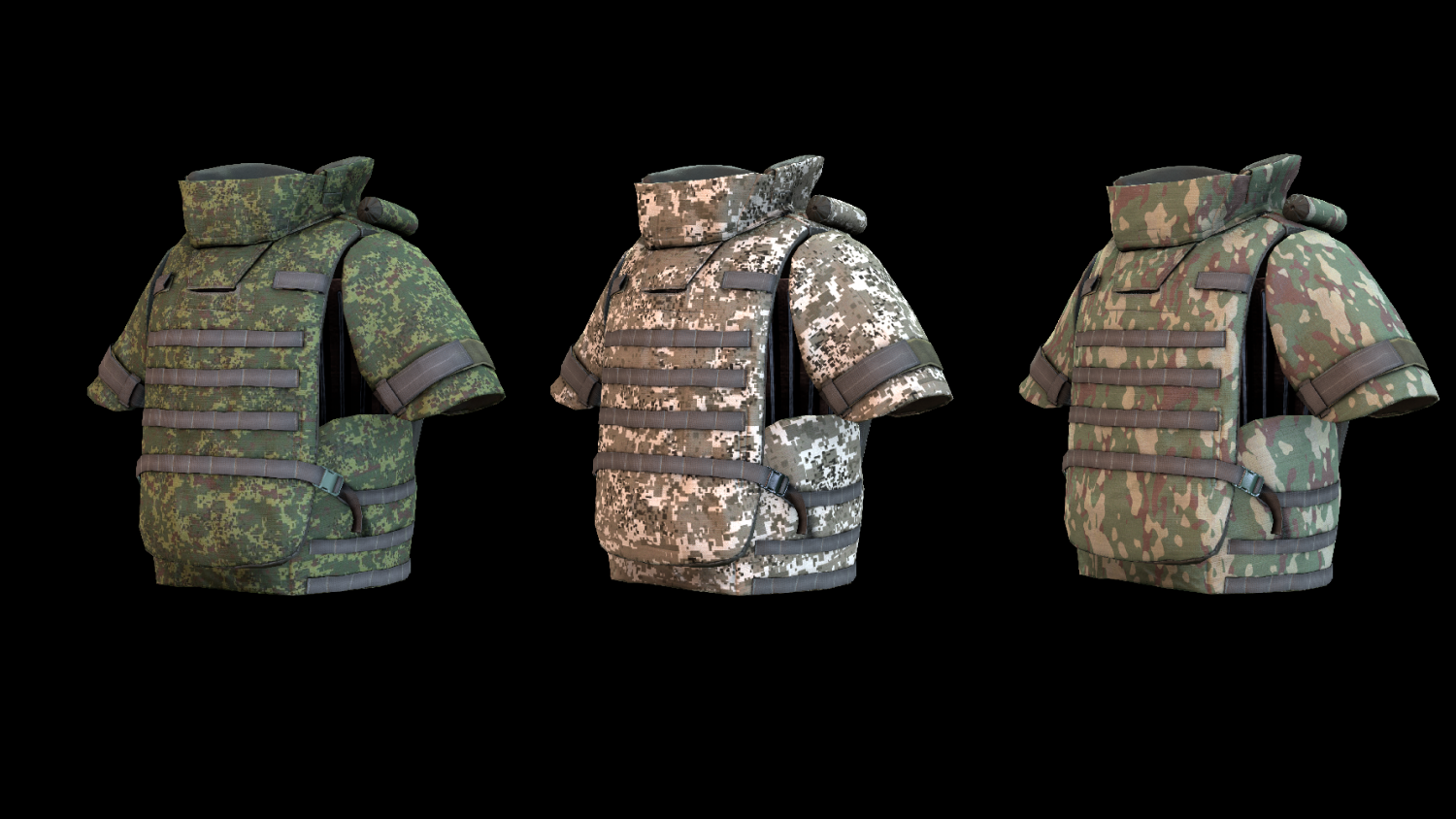 Body Armor 3d Model In Armor 3dexport