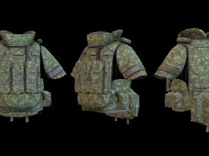 6b43 body armor 3D Model
