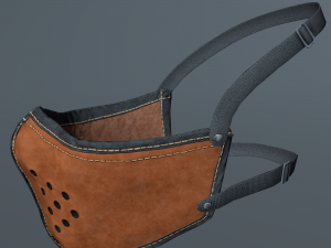 motorcycle helmet and mask 3D मॉडल