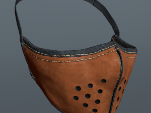 motorcycle helmet and mask 3D मॉडल