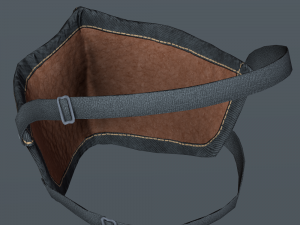 motorcycle helmet and mask 3D मॉडल