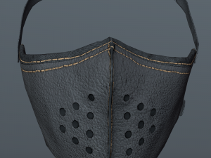 motorcycle helmet and mask 3D मॉडल