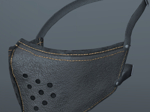 motorcycle helmet and mask 3D मॉडल