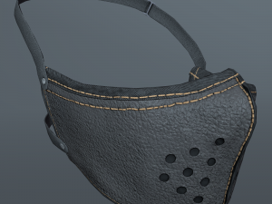 motorcycle helmet and mask 3D मॉडल
