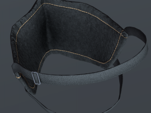 motorcycle helmet and mask 3D मॉडल