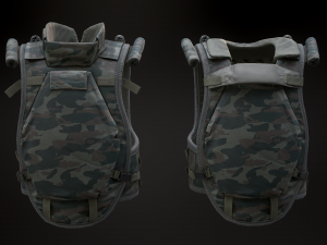 6b13 assault body armor 3D Model