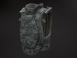6b13 assault body armor Modello 3D