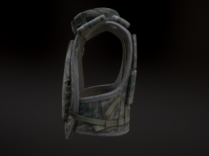 6b13 assault body armor Modello 3D